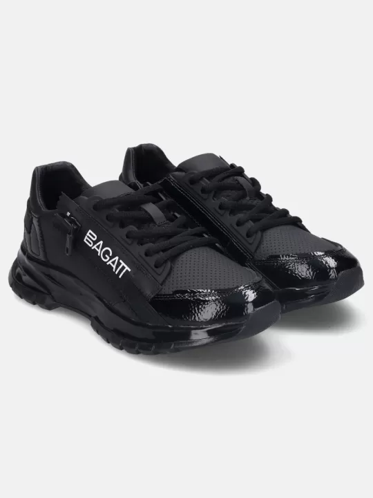 Athena Black Sneakers | BAGATT Clearance