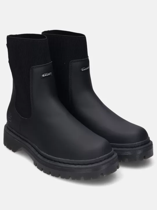 Big Black Chelsea Boots | BAGATT New