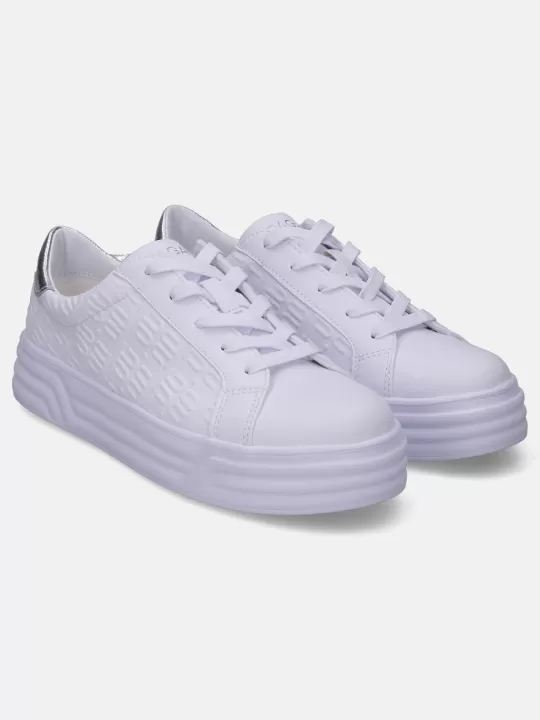 Blu White & Silver Sneakers | BAGATT Store