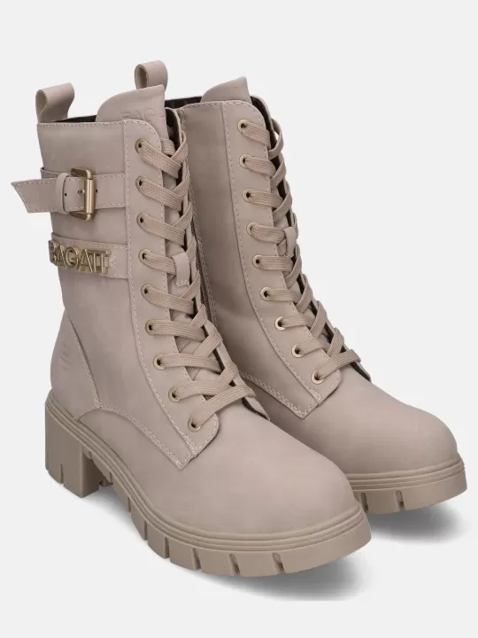 Elara Beige Ankle Boots | BAGATT Online