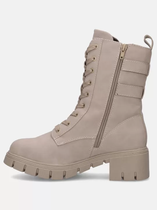 Elara Beige Ankle Boots | BAGATT Online