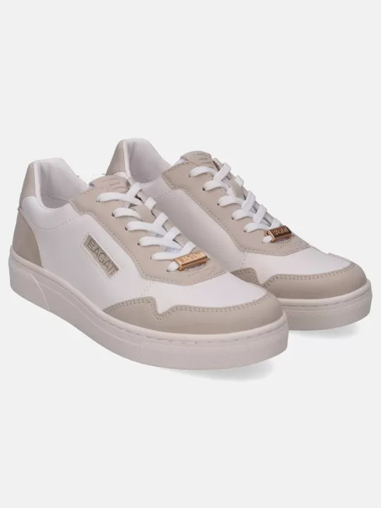 Elea Beige & White Sneakers | BAGATT Cheap