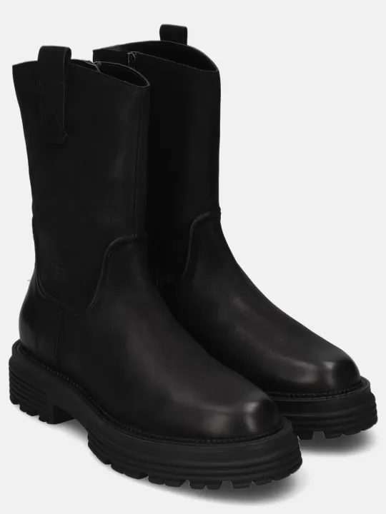 Enna Black Nubuck Calf Boots | BAGATT Clearance