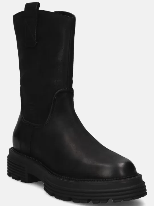 Enna Black Nubuck Calf Boots | BAGATT Clearance