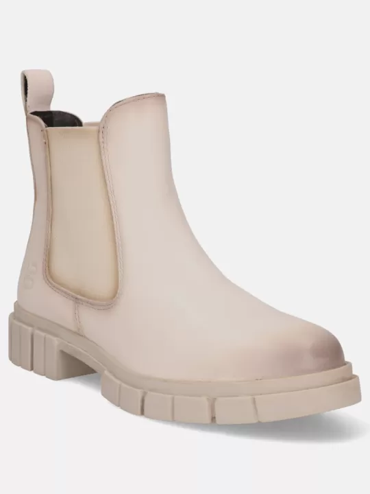 Fiona Offwhite Leather Chelsea Boots | BAGATT Sale