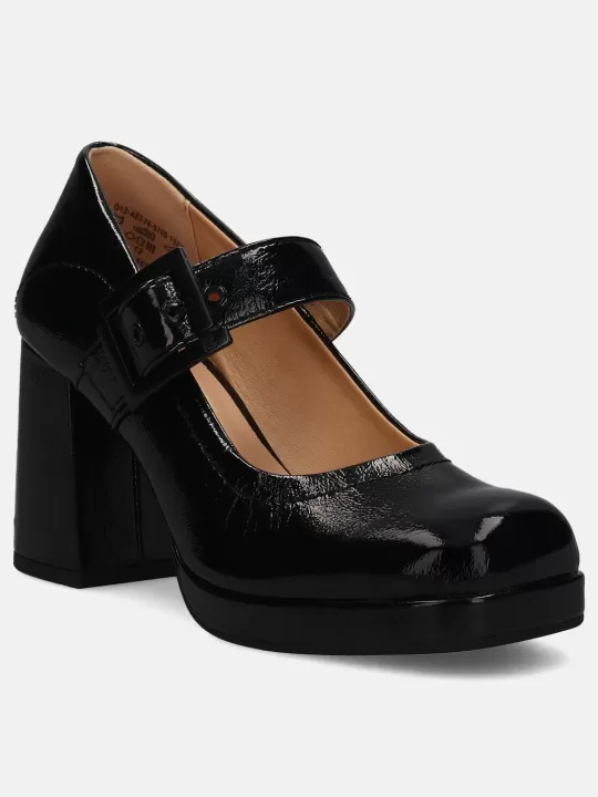 Gallarate Black Court Shoes | BAGATT Hot