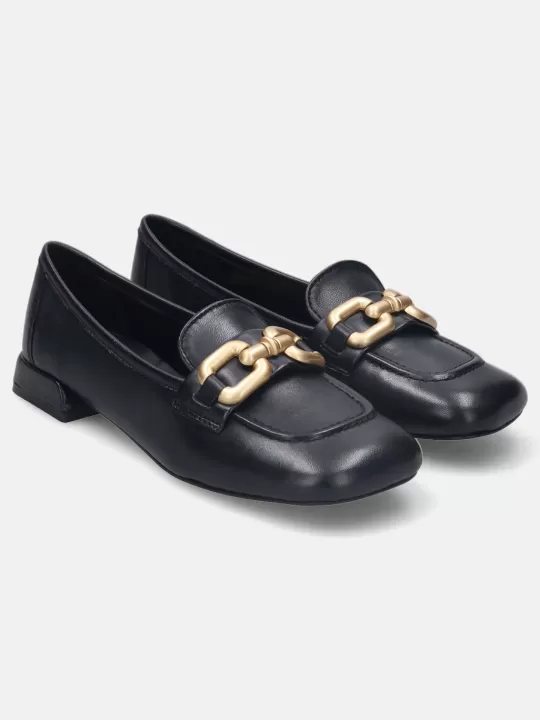 Genova Black Loafers | BAGATT Shop