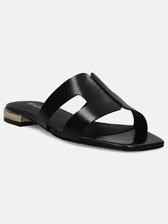 Glaze Black Mules | BAGATT Best