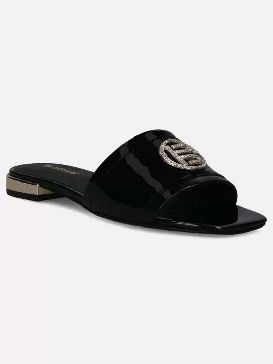 Glaze Black Mules | BAGATT Outlet