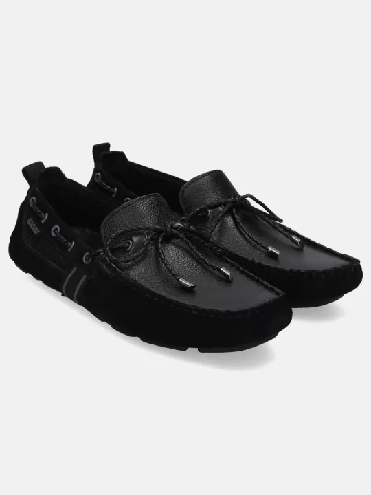 Hexa Black Driver Shoes | BAGATT Shop