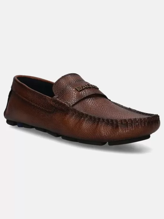 Hexa Mid-Brown Driver Shoes | BAGATT Clearance