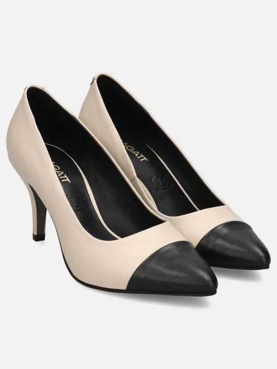 Jemila Offwhite Pumps | BAGATT Best