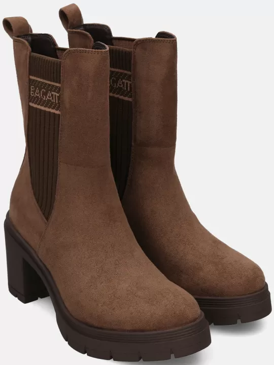 Joely Dark Brown Chelsea Boots | BAGATT Cheap