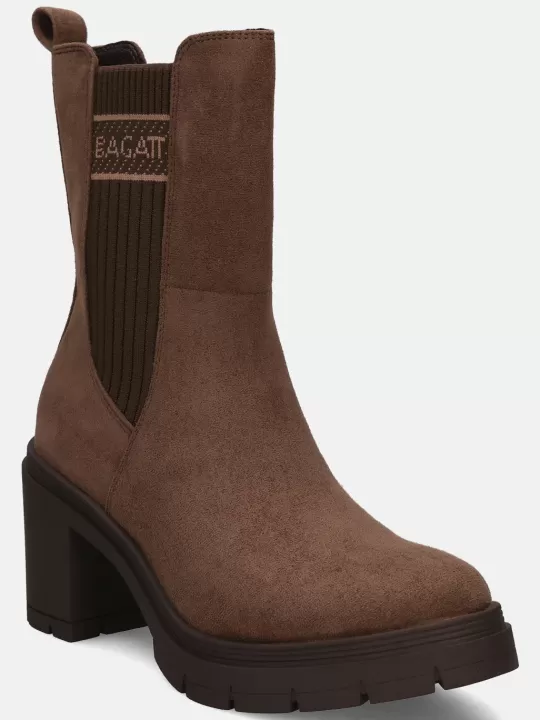 Joely Dark Brown Chelsea Boots | BAGATT Cheap