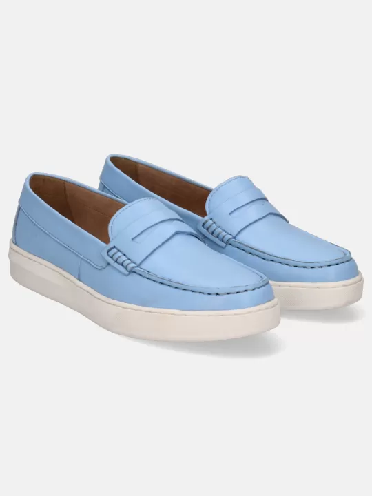 Jola Light Blue Casual Loafers | BAGATT Online