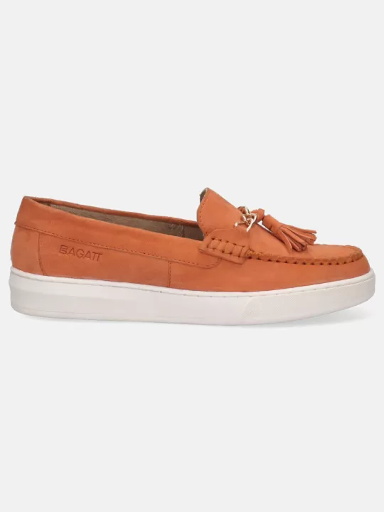 Jola Orange Slip-Ons | BAGATT Clearance