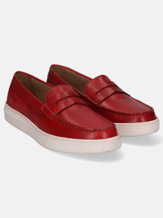 Jola Red Casual Loafers | BAGATT Cheap