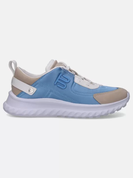 Lecce Light Blue & Beige Sneakers | BAGATT Flash Sale