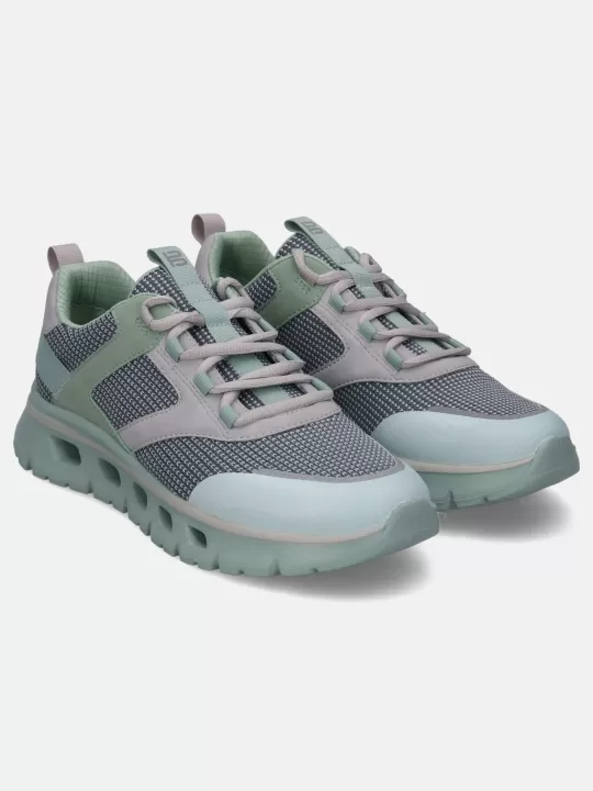 Nesaja Grey & Light Green Sneakers | BAGATT Hot