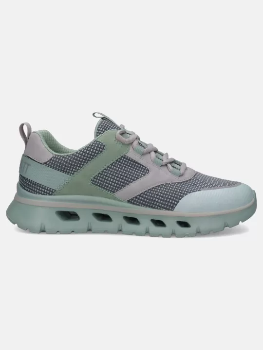 Nesaja Grey & Light Green Sneakers | BAGATT Hot