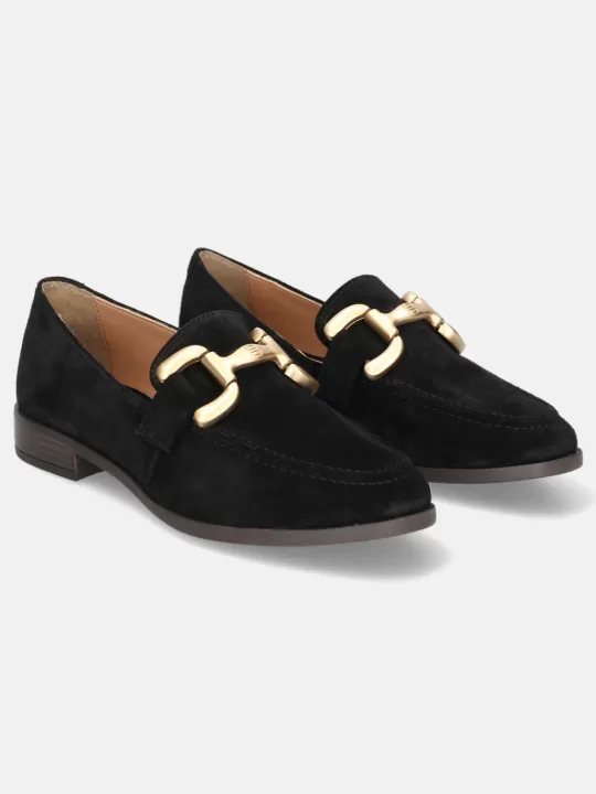 Rosalie Black Casual Loafers | BAGATT Store