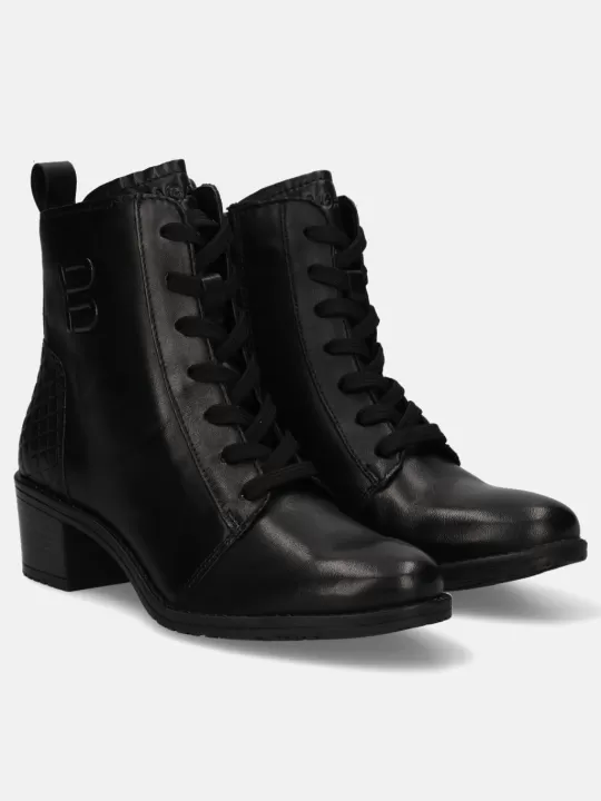 Ruby Black Ankle Boots | BAGATT Best Sale