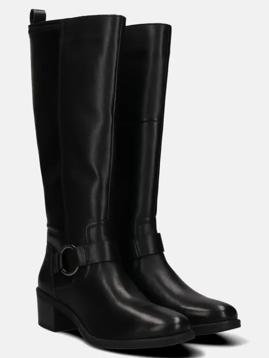 Ruby Black Knee Boot | BAGATT Best Sale