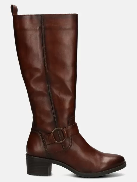 Ruby Brown Knee Boot | BAGATT Best