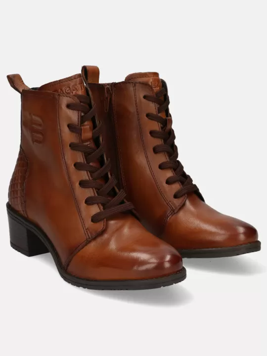 Ruby Cognac Ankle Boots | BAGATT Hot