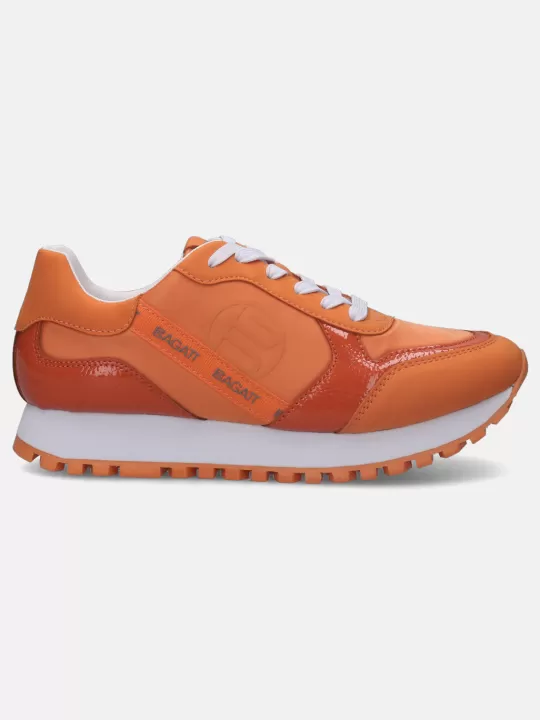 Siena Orange Sneakers | BAGATT Online