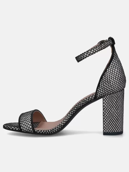 Silvana Evo Black Block Heels | BAGATT Online