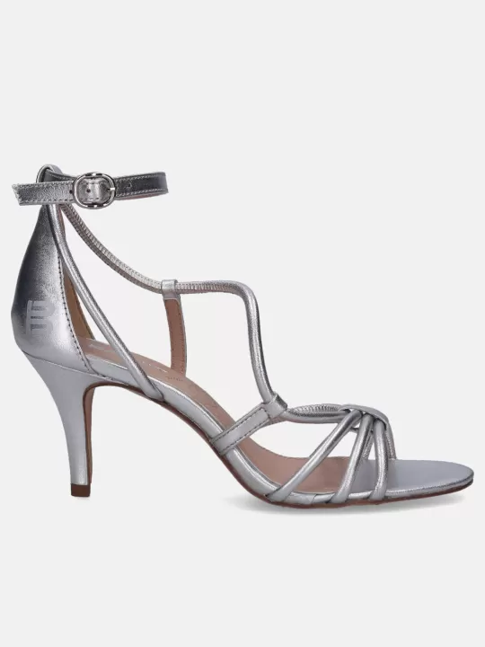 Silvana Silver Stilettos | BAGATT Store