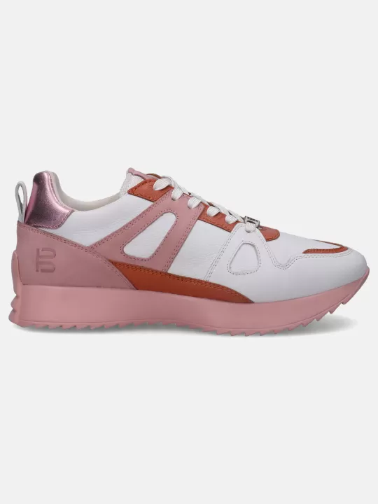 Sophie White & Pink Sneakers | BAGATT Outlet