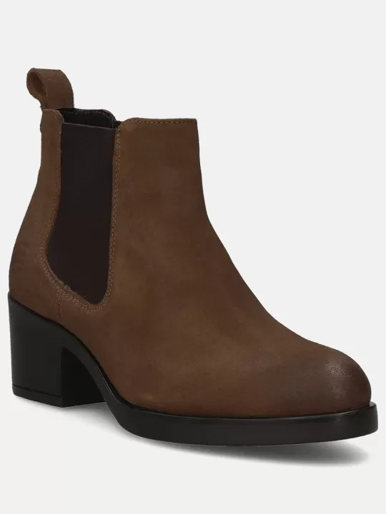 Torvi Cognac Suede Chelsea Boots | BAGATT Shop