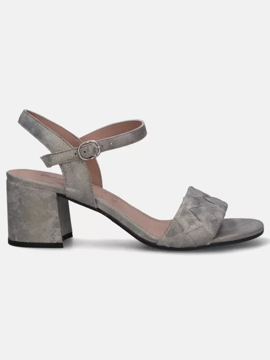 Vaiana Light Green Block Heels | BAGATT Discount