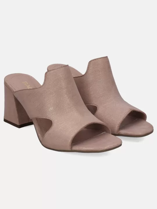 Western Gold Block Heels | BAGATT Discount