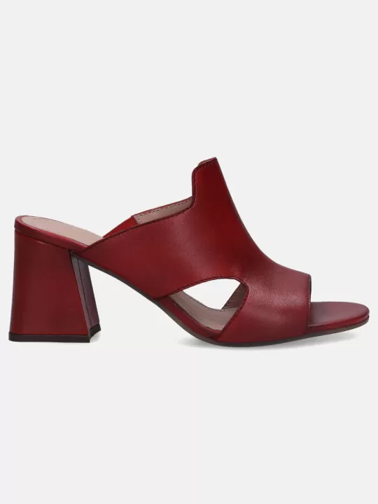 Western Red Block Heels | BAGATT Cheap