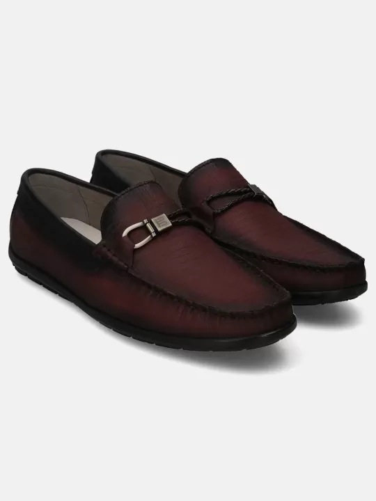 Xline Bordo Driver Shoes | BAGATT Hot