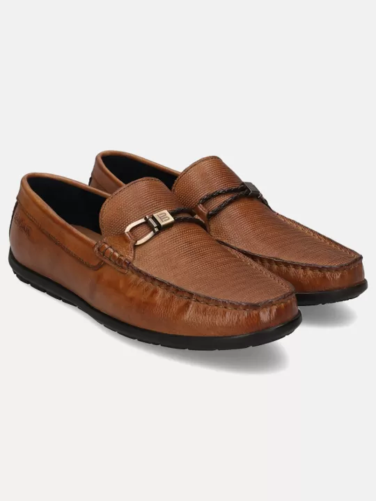 Xline Cognac Driver Shoes | BAGATT Best Sale