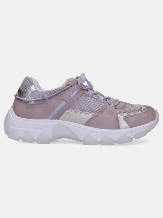 Yuki Lavender & Light Grey Sneakers | BAGATT Discount