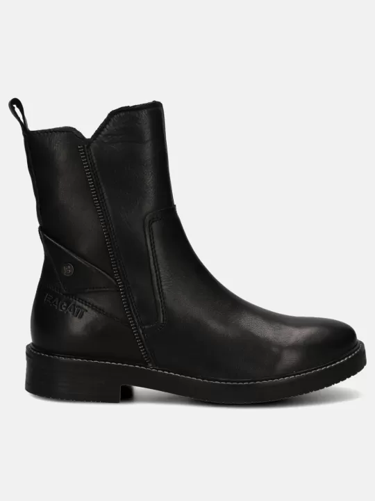 Zina Black Ankle Boots | BAGATT Discount